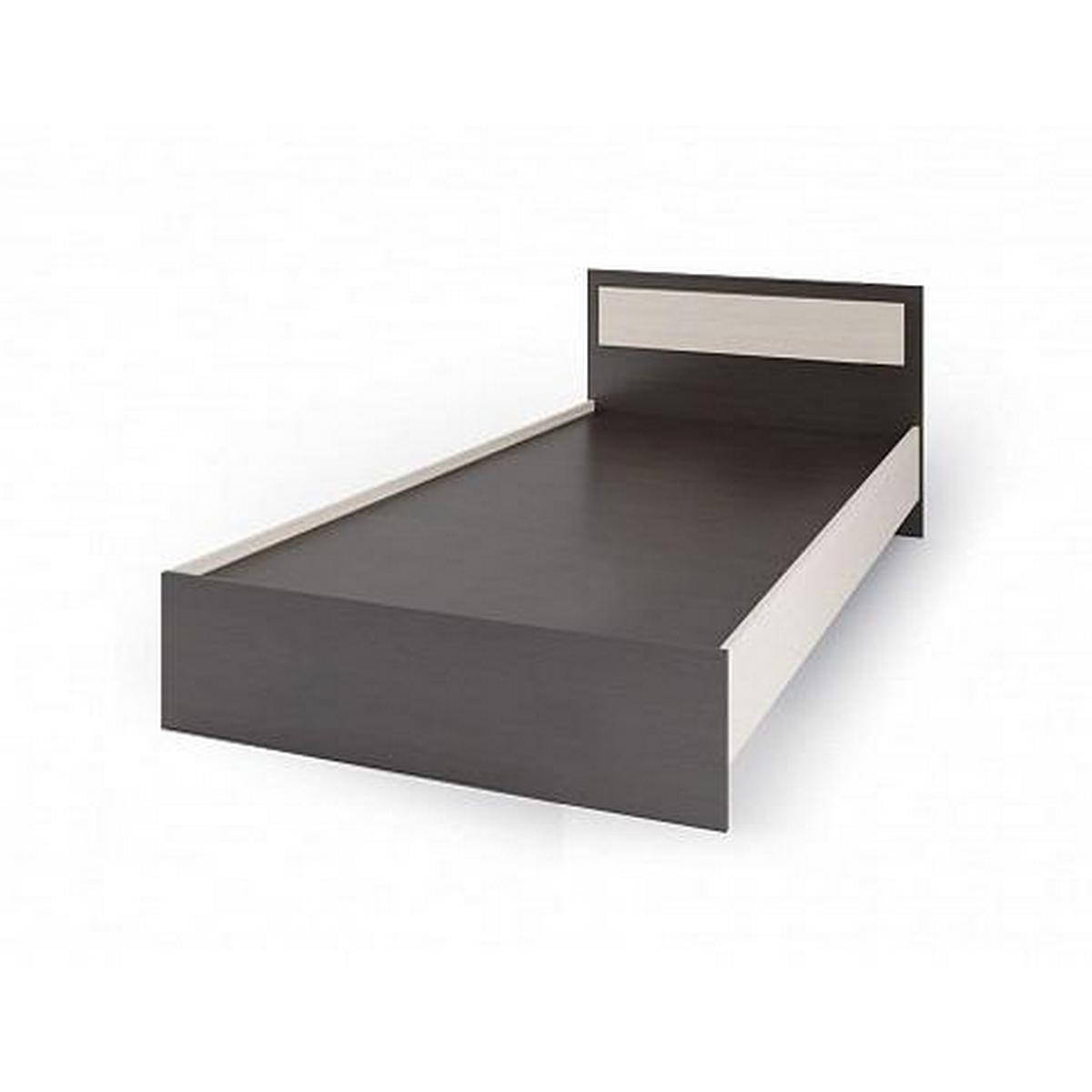 Кровать "Гармония" без ящиков (КР-609 Венге/Дуб Белфорд 1,2/2,0м)